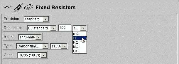 Select Ohms